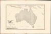 1811 Freycinet Map of Australia