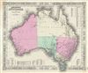 1863 Johnson Map of Australia