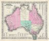 1864 Johnson Map of Australia