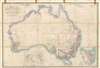1858 Wyld Map of Australia