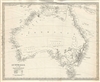 1840 S.D.U.K. Subscriber's Edition Map of Australia