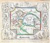 1846 Lowenberg Whimsical Map of Austria