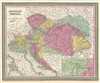 1854 Mitchell Map of Austria
