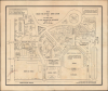 1943 Corps of Engineers Map of Army Show, National Mall, Washington, D.C.