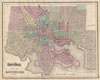 1874 Gray Map of Baltimore, Maryland