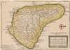 1708 Herman Moll Map of Barbados