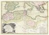 1762 Bonne Map of the Mediterranean and the Maghreb or Barbary Coast, Africa