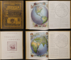 1885 Montieth / Barnes School Geographical Atlas (lavish chromolithography)