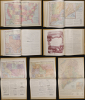 1885 Montieth / Barnes School Geographical Atlas (lavish chromolithography)