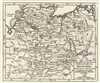 1749 Vaugondy Map of Lower Saxony, Germany