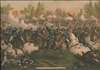 1890 Kurz and Allison View of the Battle of Cedar Creek, Virginia
