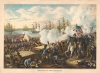 1890 Kurz and Allison Print, Battle of New Orleans, War of 1812