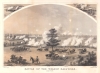1864 Holland View of the U.S. Civil War Battle of Weldon Railroad