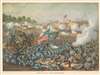 1893 Kurz and Allison View of the Civil War Battle of Williamsburg, Virginia