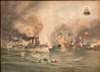 1898 Xanthus Russell Smith View of the Battle of Manila, the Philippines