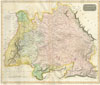 1814 Thomson Map of Bavaria, Germany