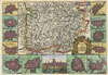 1747 La Feuille Map of Bavaria, Germany