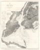 1874 U.S. Coast Survey Nautical Chart / Map of New York City Harbor