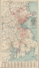 1917 Bay State Street Railway Map of New England, Interurban Trolley Lines