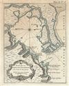 1764 Bellin Map of Cispata Bay, Colombia