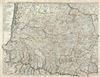 1712 Delisle Map of the Armagnac, Bearn and Bigorre Regions of France (Armagnac Brandy Region)
