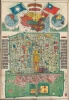 1929 Republic of China Map Office Propaganda Map of Beijing / Peking