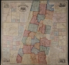 1858 Walling Wall Map of Berkshire County, Massachusetts (the Berkshires)
