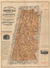 1896 Walter Watson Map of the Berkshires, Massachusetts