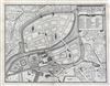 1652 Memhardt Map of Berlin, Germany