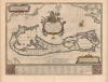 1630 Blaeu Map of Bermuda