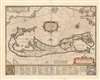 1654 Jansson / Hondius Map of Bermuda