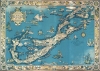 1930 Elizabeth Shurtleff Pictorial Map of Bermuda (Bermuda Islands)