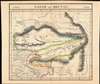 1827 Vandermaelen map of Bhutan, Assam and Southern Tibet