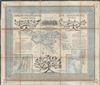 1850 Leonard Chronology and Map of the Holy Land and Bible Lands