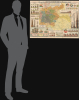 1897 Hickmann Infographic Map of German and Austrian Beer and Wine Production