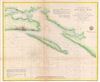 1855 U.S. Coast Survey Map of Biloxi Bay, Mississippi