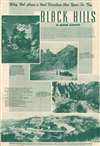 1940 Pyle Pictorial Map of the Black Hills, South Dakota