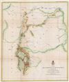 1874 Ludlow  and Custer Map the Black Hills, South Dakota (Little Big Horn)