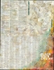 2013 Burning Man Map of Black Rock City, Nevada