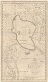 1790 James Bruce Map of Ethiopia and the Source of the Nile