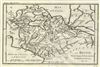 1787 Bocage Map of Boeotia, Ancient Greece