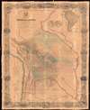 1859 Colton / Ondarza Folding Wall Map of Bolivia - a seminal map!