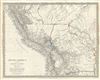 1844 S.D.U.K. Map of Bolivia and Peru
