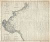 1905 U. S. Coast Survey Map or Nautical Chart of Boston Bay, Massachusetts