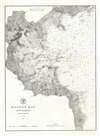 1883 U.S. Coast Survey Map of Boston Harbor and Bay