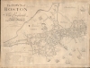 1725 / 1835 Smith / Bonner Map of Boston, Massachusetts