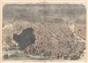 1872 Harper's Weekly View of Boston After Great Fire