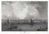 1857 J. W. Hill View of Boston Harbor (proof state)