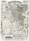 1880 Photo-Electrotype Company City Plan or Map of Boston and Vicinity