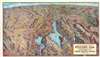 1934 Eddy Bird's-Eye View Map of Hoover (Boulder) Dam, Lake Mead, and Environs